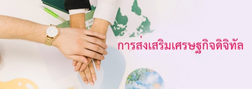 การส่งเสริมเศรษฐกิจดิจิทัล