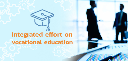 Integrated effort on vocational education